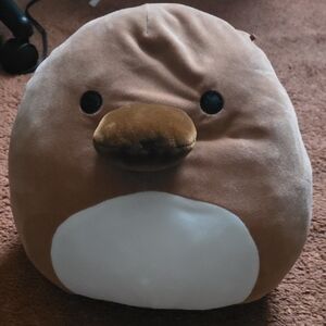 Squishmallows Tan and White Plush